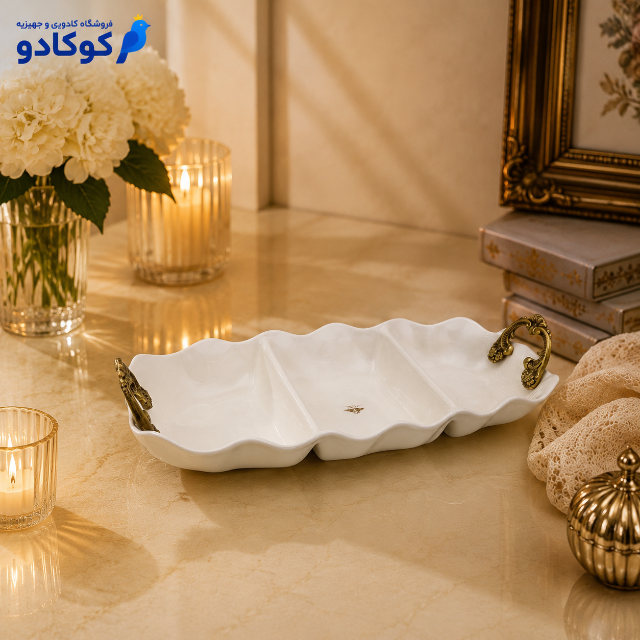 اردور خوری چینی دسته دار برند ویولت ۰۰۶