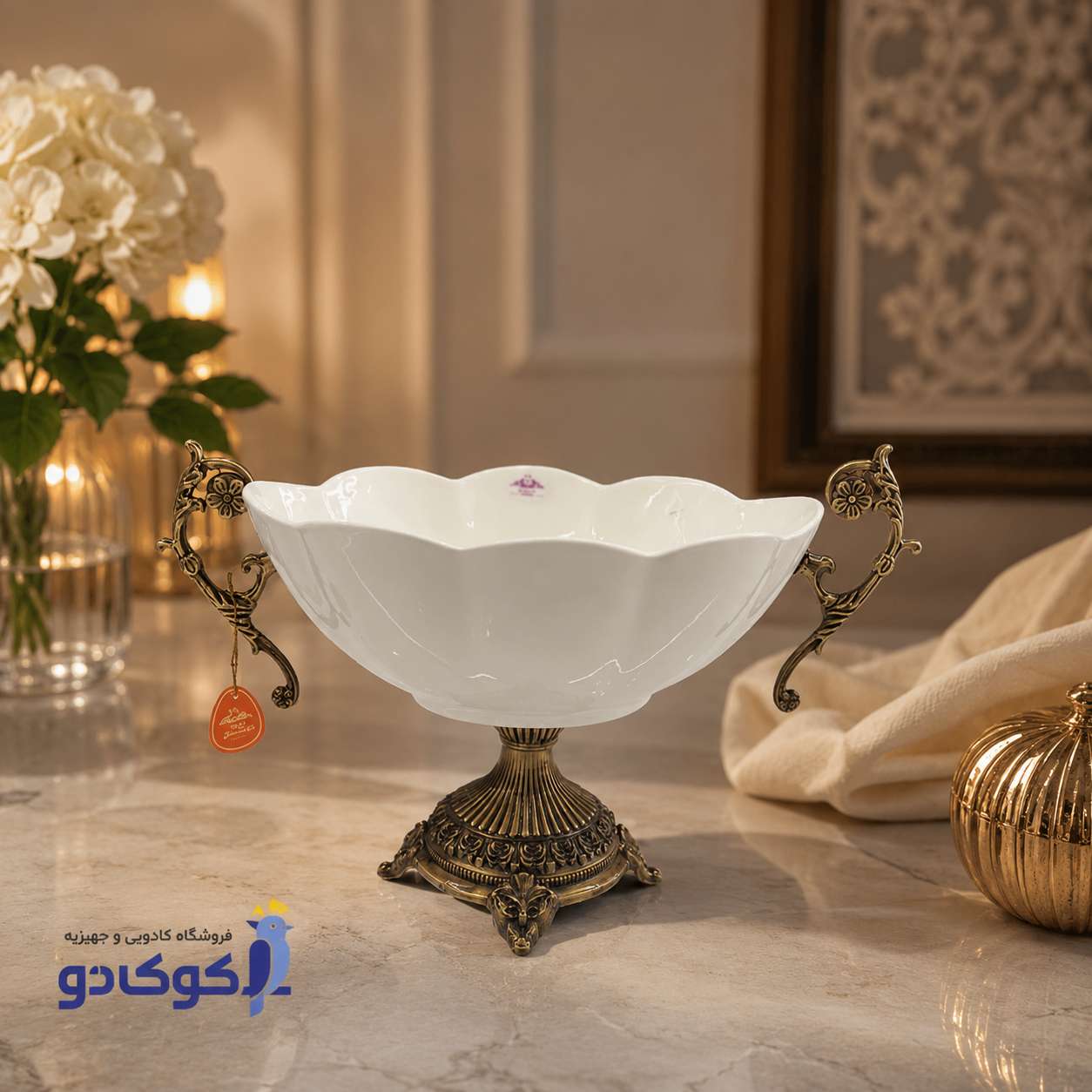 کشکول چینی پایه دار برند ویولت ۵۵۱۱